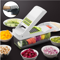 Thumbnail for Vegetable Cutting Artifact Kitchen Diced Fruit Multi-Function Shredded Potatoes