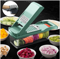 Thumbnail for Vegetable Cutting Artifact Kitchen Diced Fruit Multi-Function Shredded Potatoes