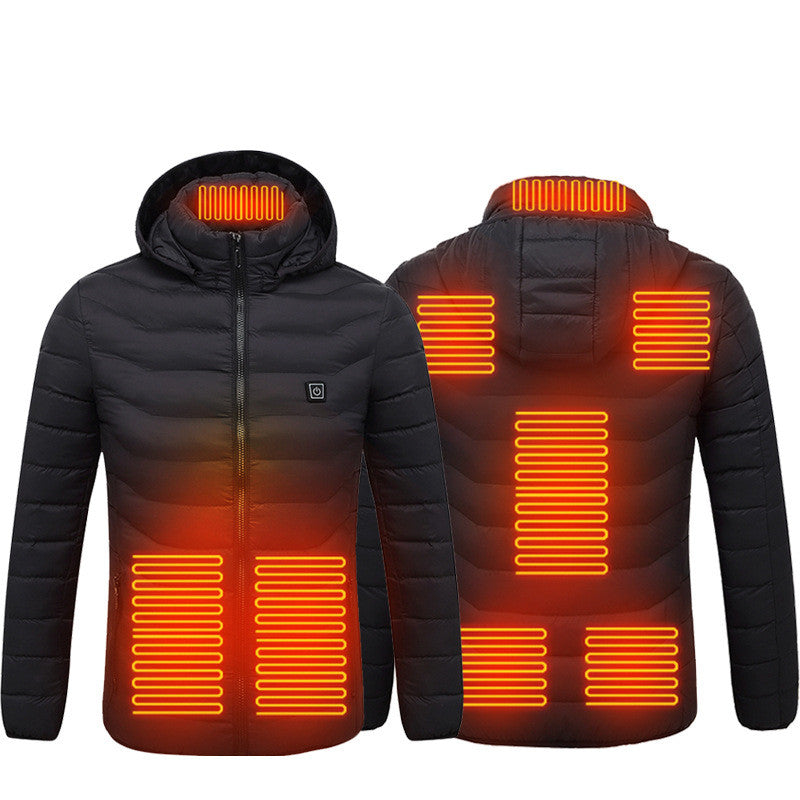 Nueva Chaqueta Eléctrica de Calor Inducido para Invierno